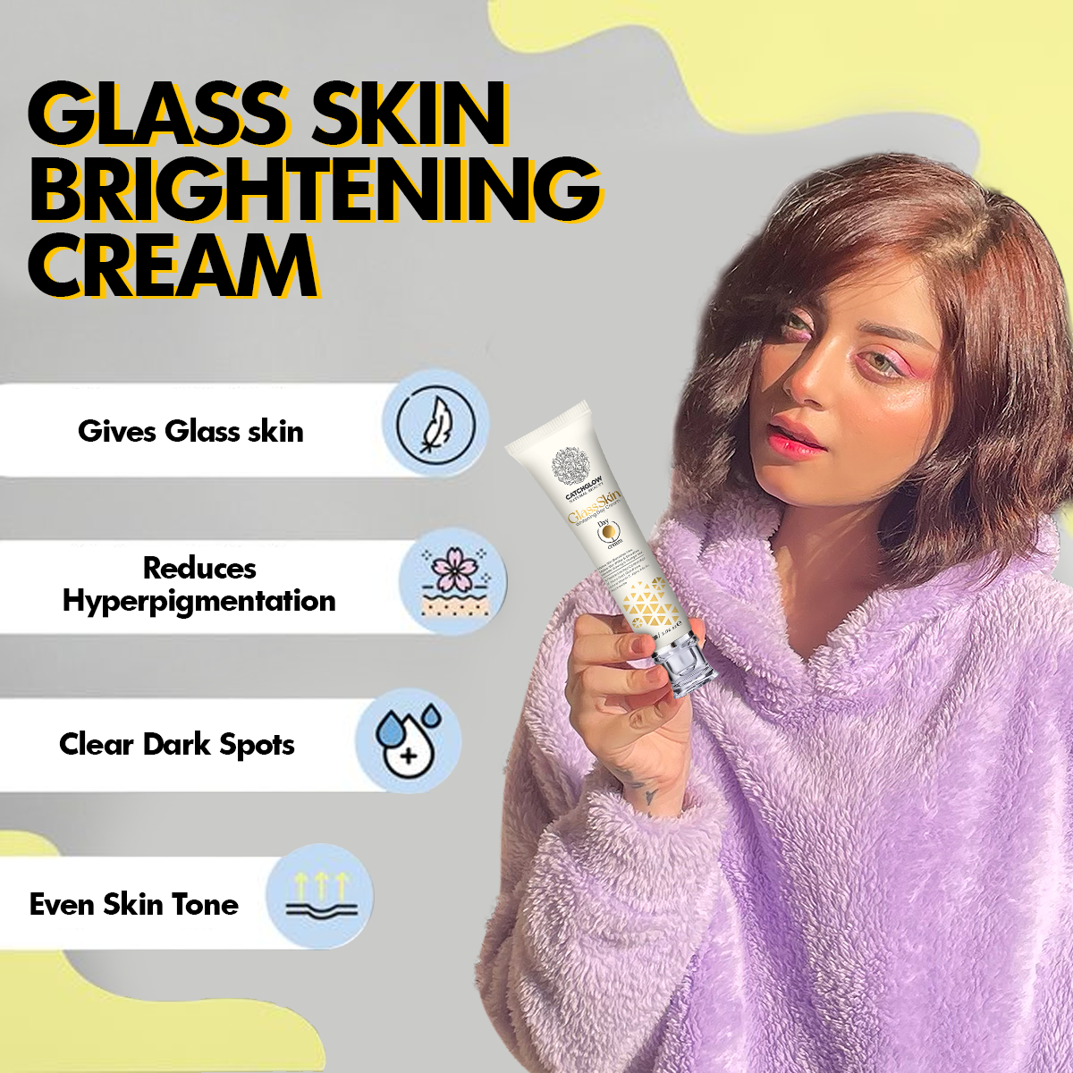 Glass Skin Whitening Cream (Imported) 100% Results