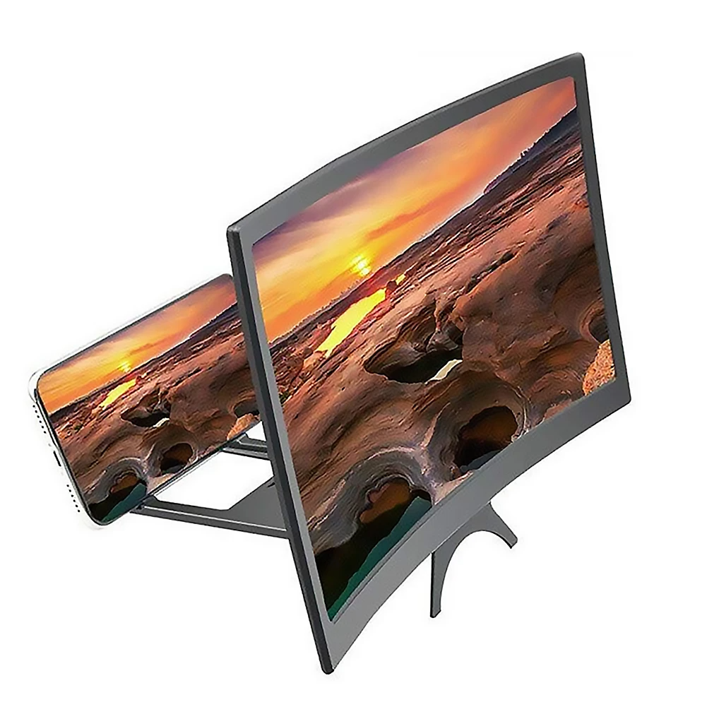 Curved Mobile Phone Screen Magnifier