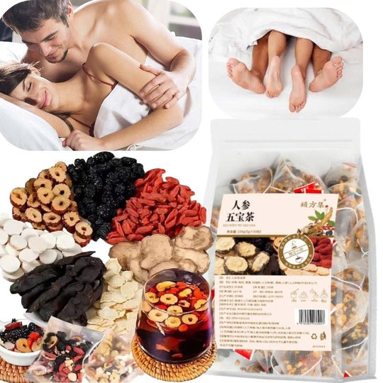 English Hot Ginseng Tea For Health Energy Booster For Men