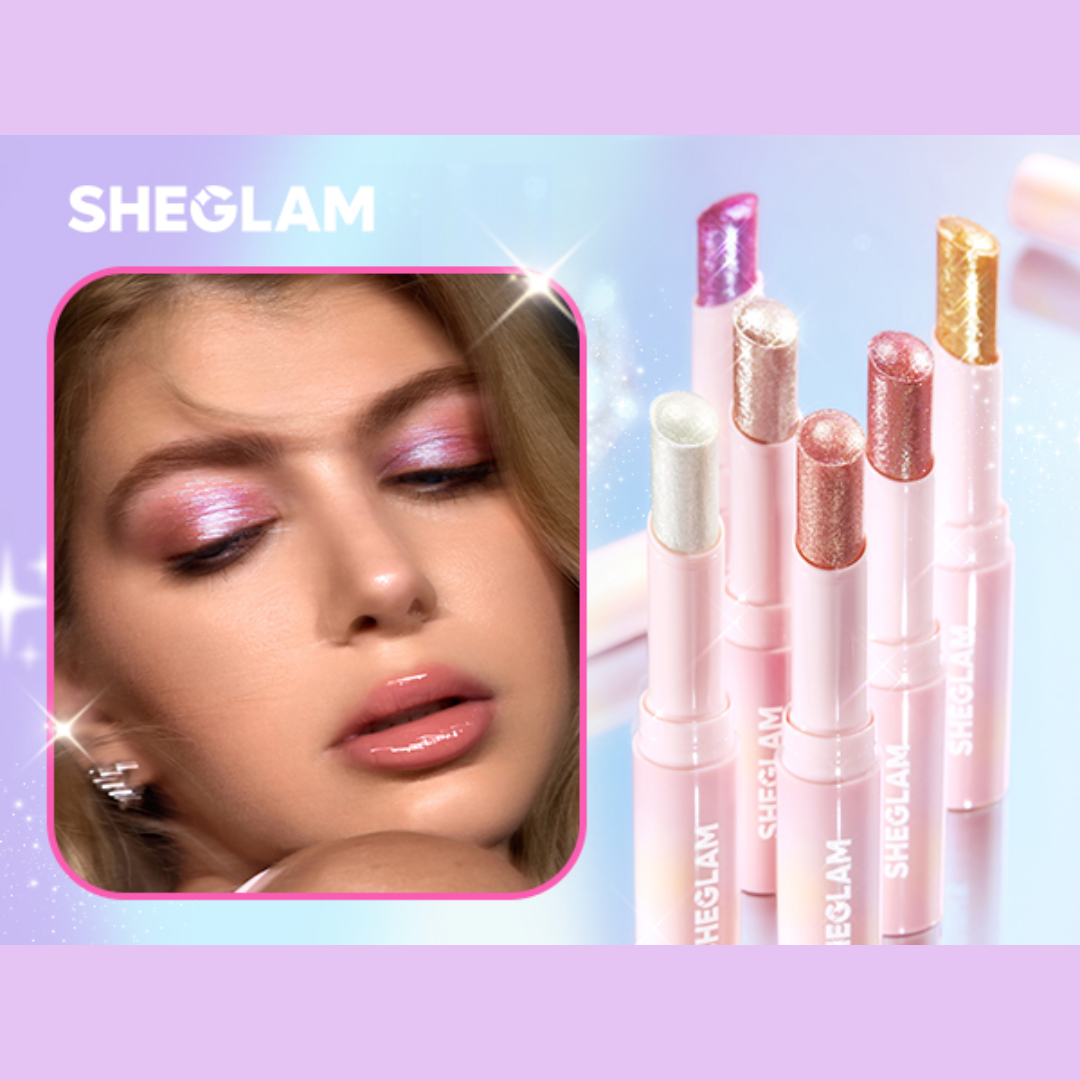 Glitter Jelly All in one Stick - Eyeshadow, Highlighter, lip topper