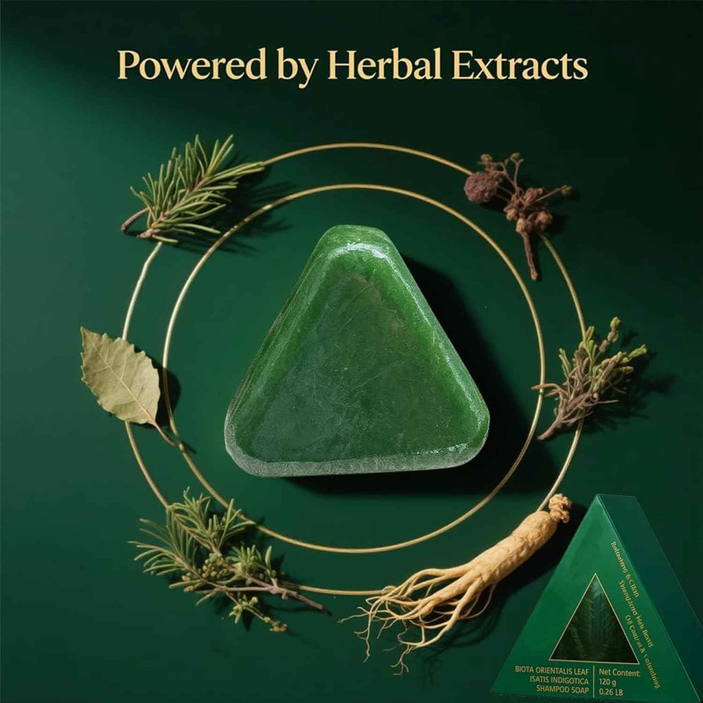 HerbaGlow Solid Shampoo Bar