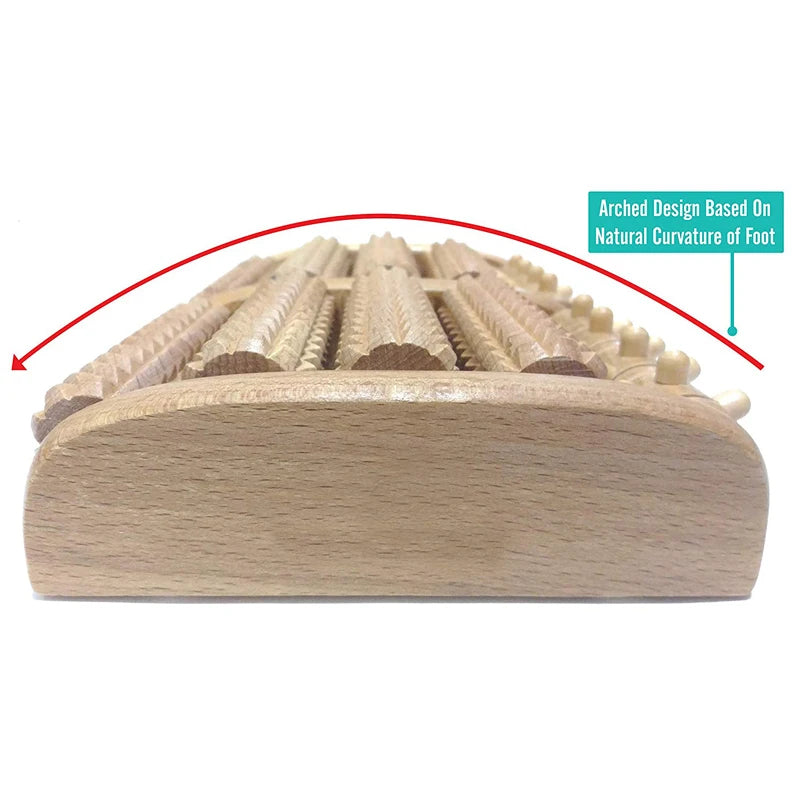 Wooden Foot Massager