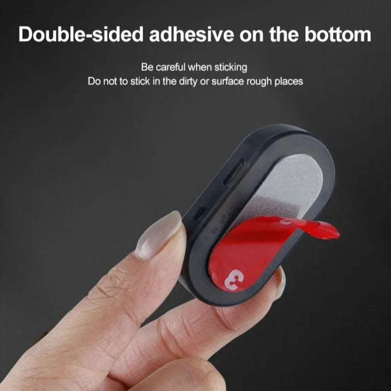 Vehicle mounted solar anti-theft light