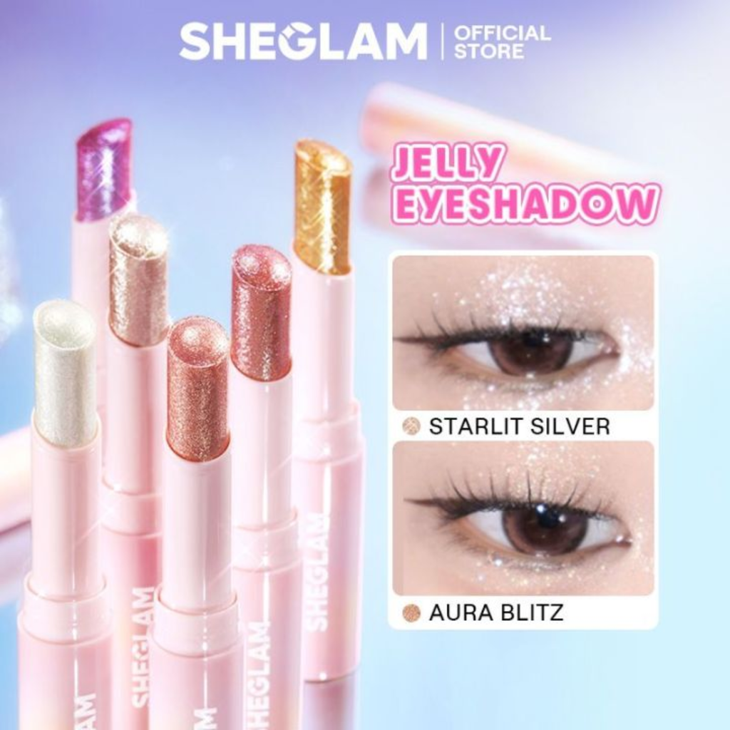 Glitter Jelly All in one Stick - Eyeshadow, Highlighter, lip topper