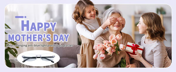 Unisex Color Changing Anti Blue light presbyopia glasses