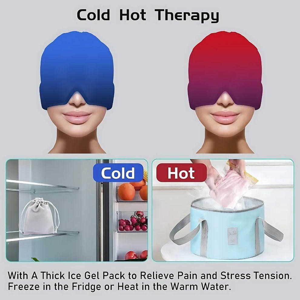 Migraine Relief Cap - Cold & Compression Therapy