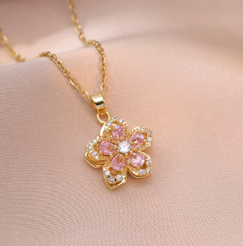 Fairy Glow Spinning Necklace ✨