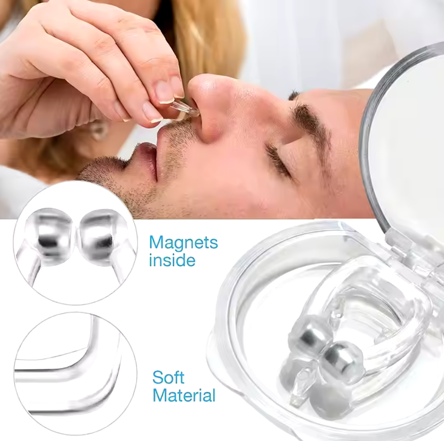 Magnetic Nose Anti Snore Device (Pack of 2)