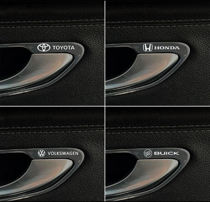 Car Interior Stickers (Pack of 4)