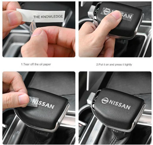 Car Interior Stickers (Pack of 4)