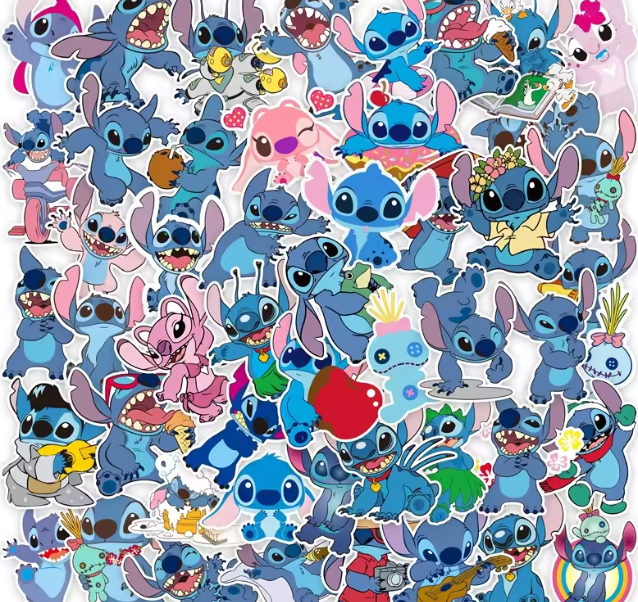 🌺 Stitch x Primark Sticker Pack 💫