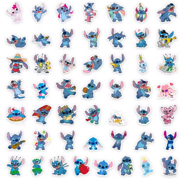 🌺 Stitch x Primark Sticker Pack 💫