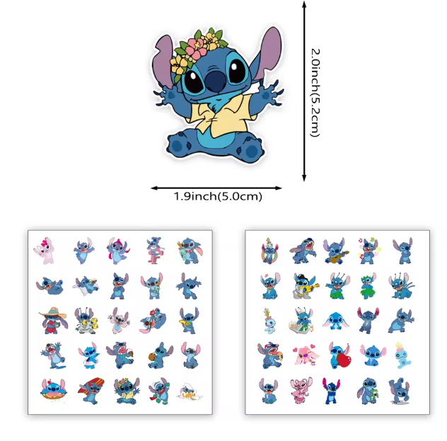 🌺 Stitch x Primark Sticker Pack 💫