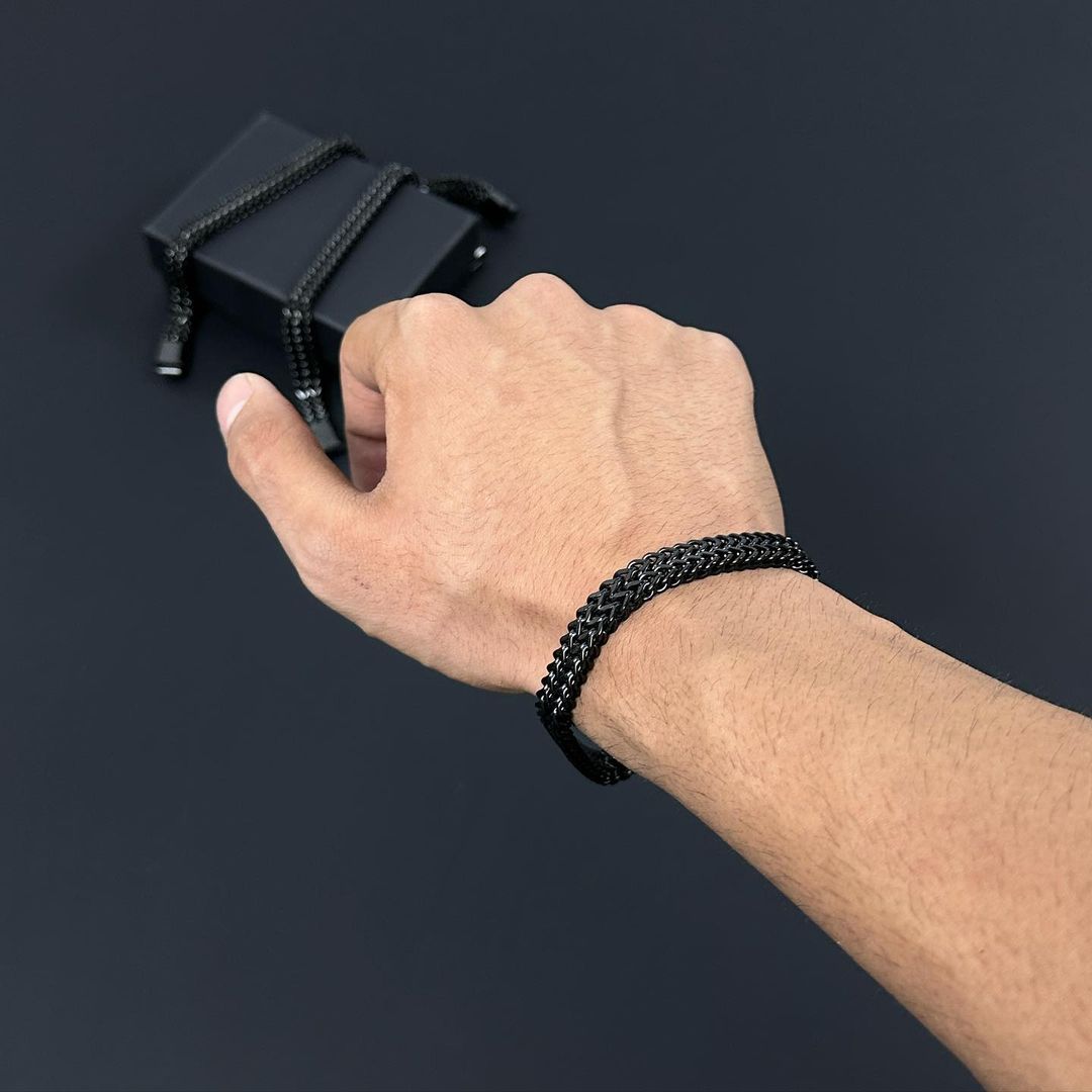 Foxtail Chain Bracelet (Unisex) Import Quality