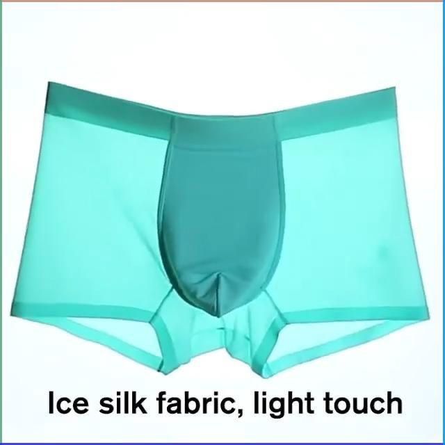 Breathable Ice Silk Men's Underwear