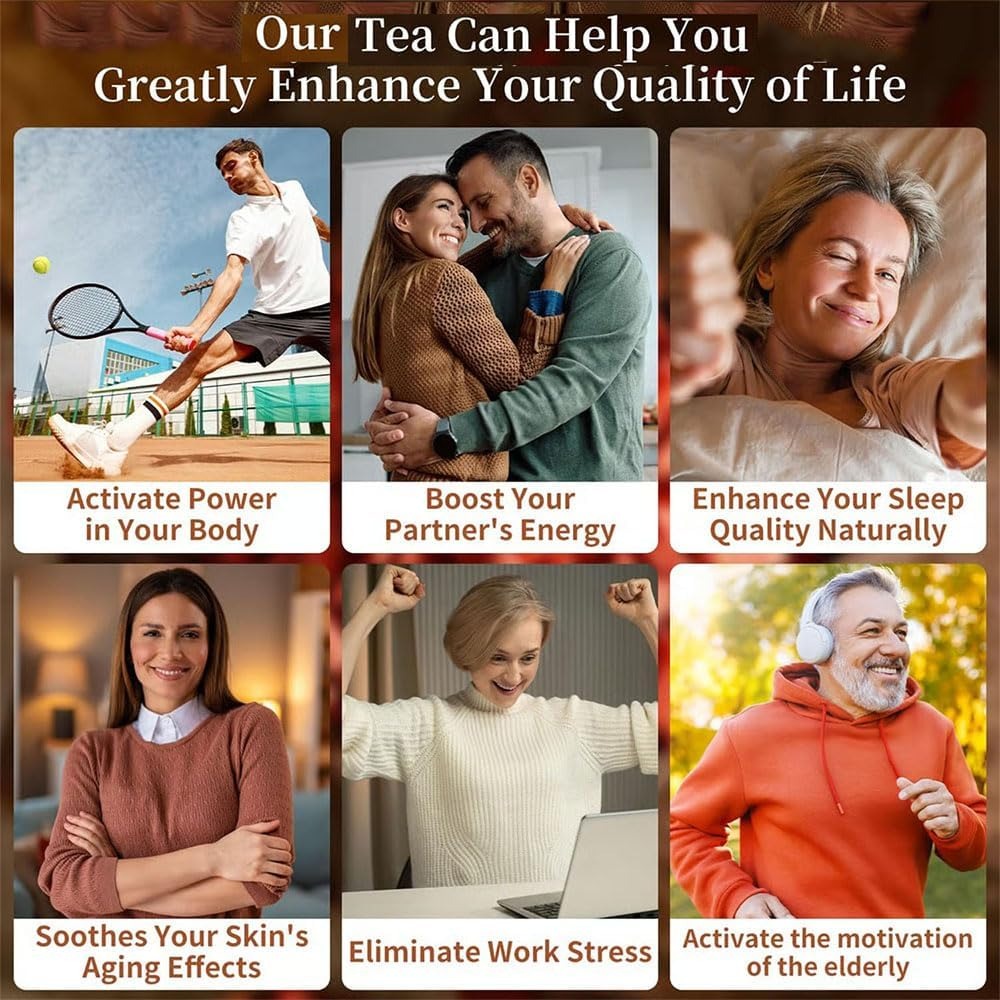 English Hot Ginseng Tea For Health Energy Booster For Men