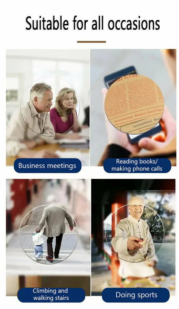 Unisex Color Changing Anti Blue light presbyopia glasses