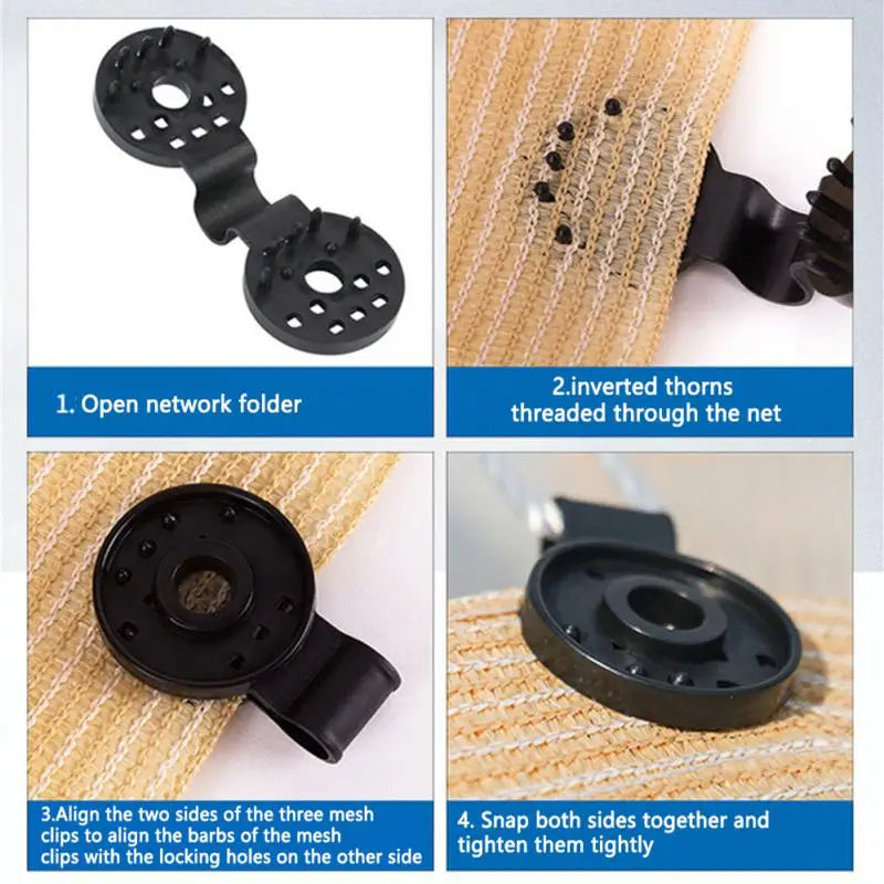 Shade Cloth Heavy Duty Lock Grip ( Pack of 30 )