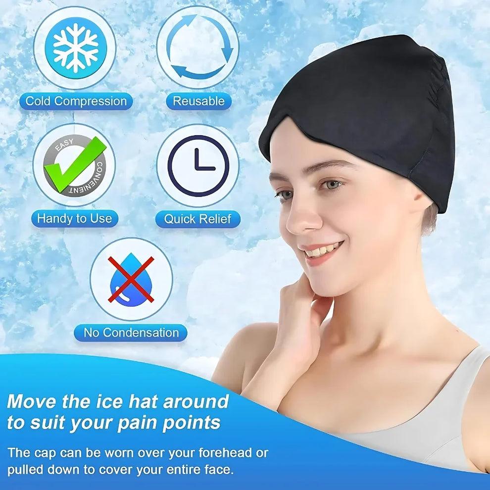 Migraine Relief Cap - Cold & Compression Therapy