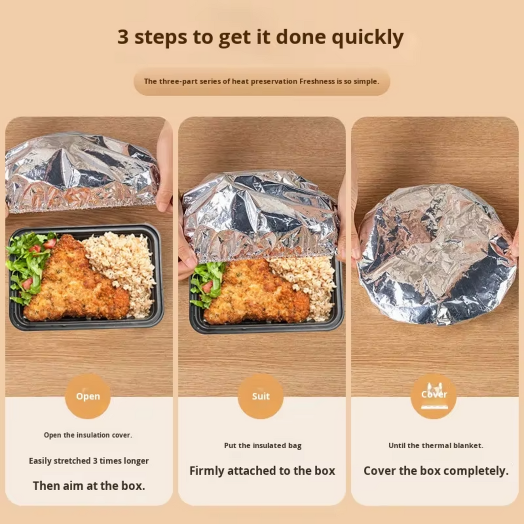 Reusable Stretch Foil Cover