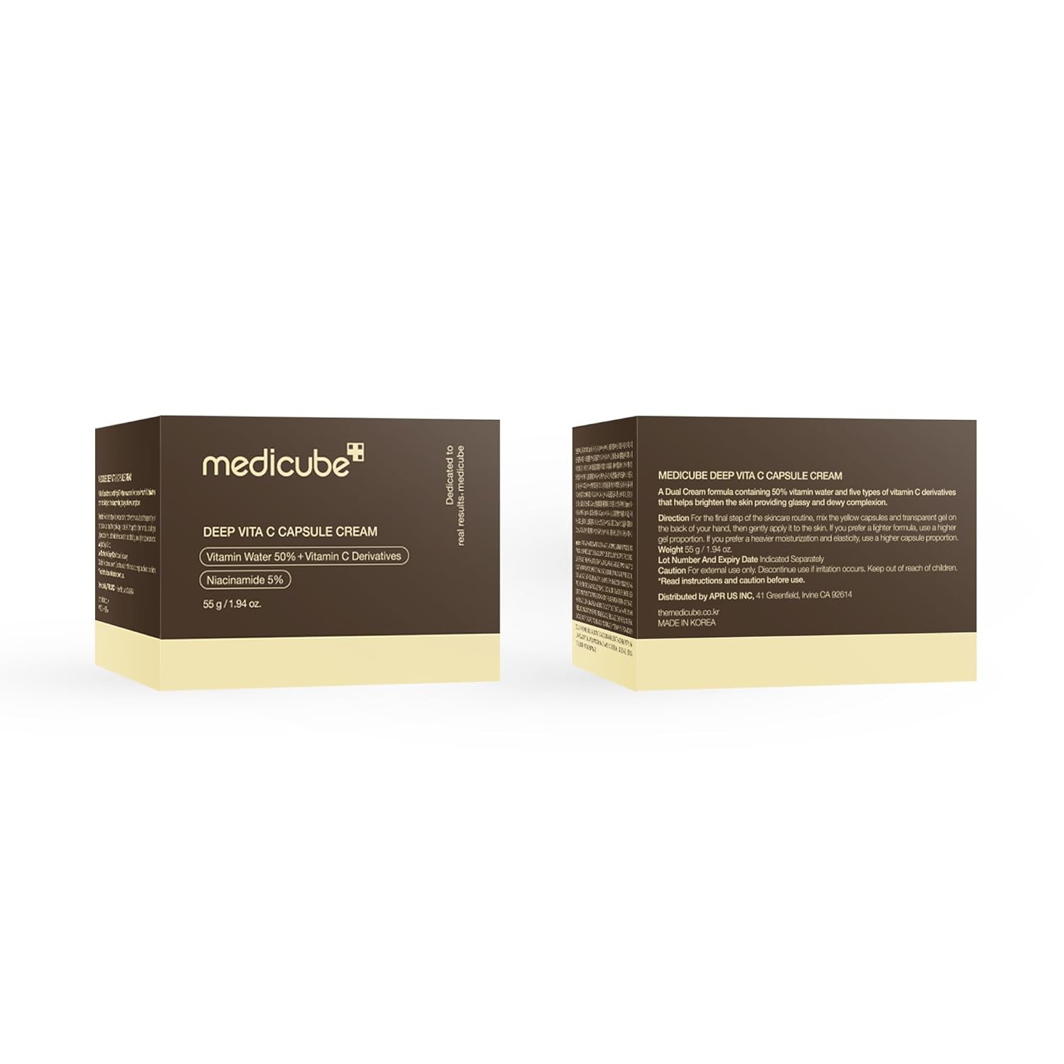 Medicube Deep Vita C Golden Capsule Cream  55g
